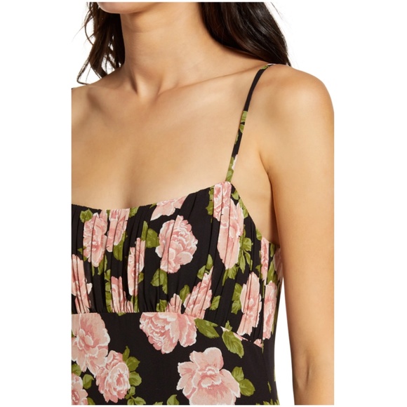 Reformation Arie Floral Print Midi Dress - Picture 2 of 9